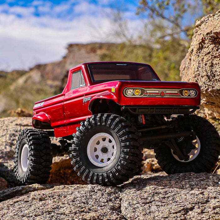Redcat Ascent-18 - 1:18 Scale Brushed Electric Crawler (Red) - RER31320
