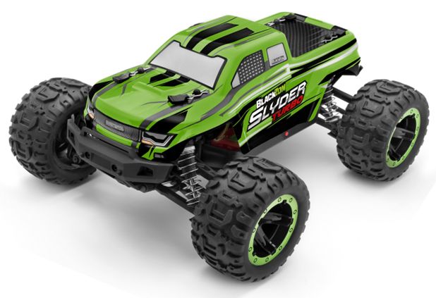 Slyder MT Turbo 1/16 4WD RTR 2S Brushless - Green - BZN540200