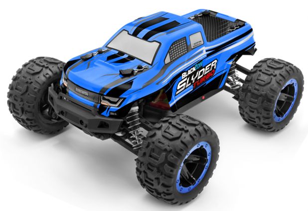 Slyder MT Turbo 1/16 4WD RTR 2S Brushless - Blue - BZN540201