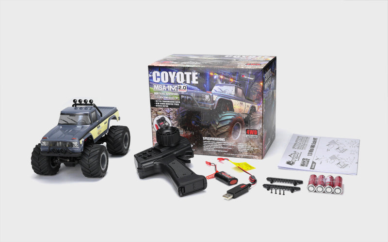 MSA-1MT 2.0 Spec Coyote 4WD 1/24 RTR with Battery & Charger - CIS85968