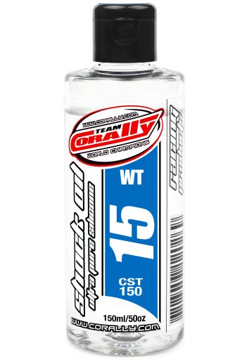 Corally Ultra Pure Silicone Shock Oil - 15 WT - 150ml - COR81915