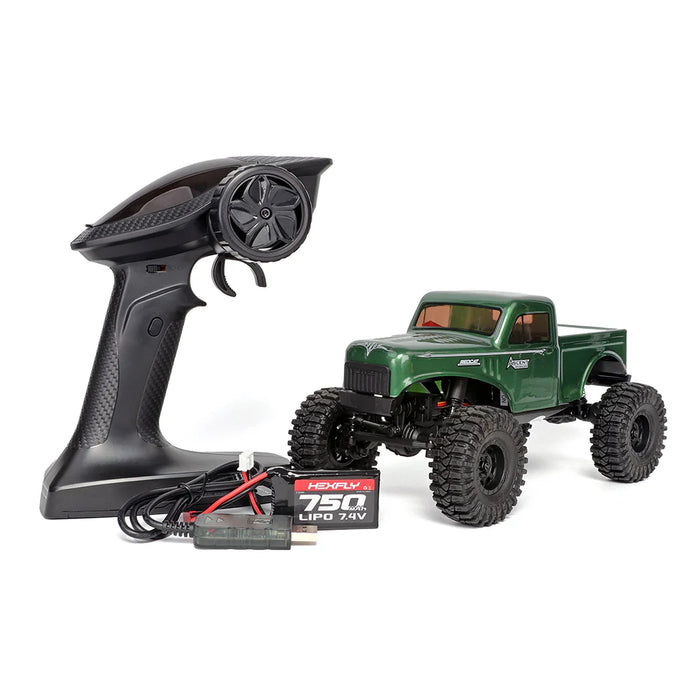 Redcat Ascent-18 Brushless 1/18 4WD RTR Rock Crawler (Forest Green) - RER39150