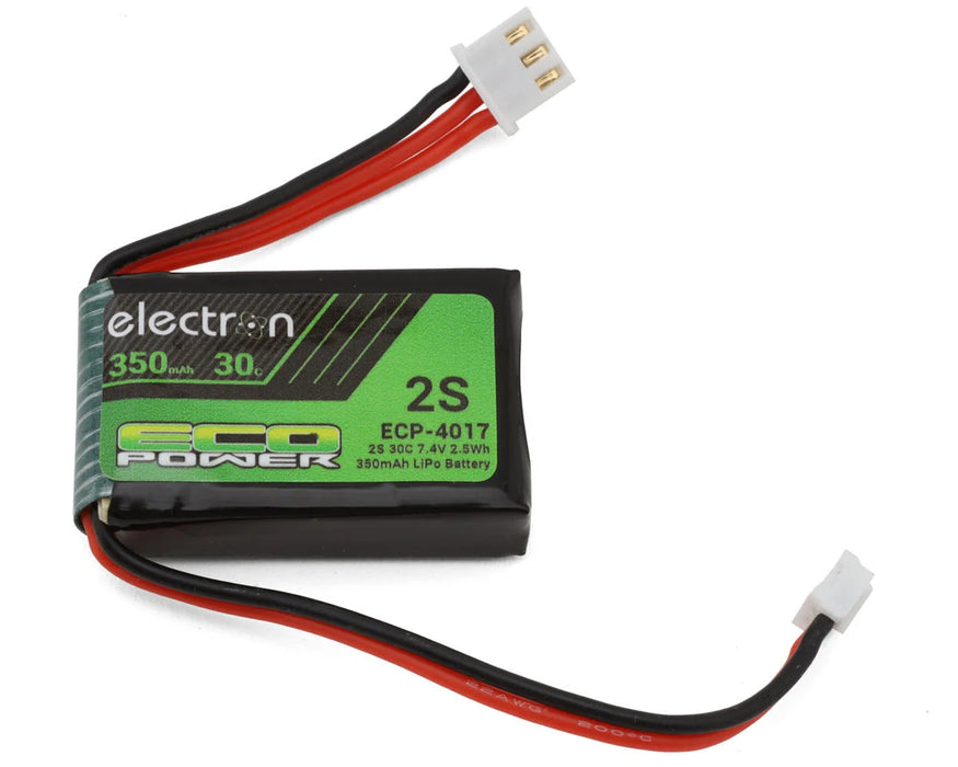 EcoPower 2S 350mAh 7.4V 30C LiPo Battery with PH2.0 - ECP-4017