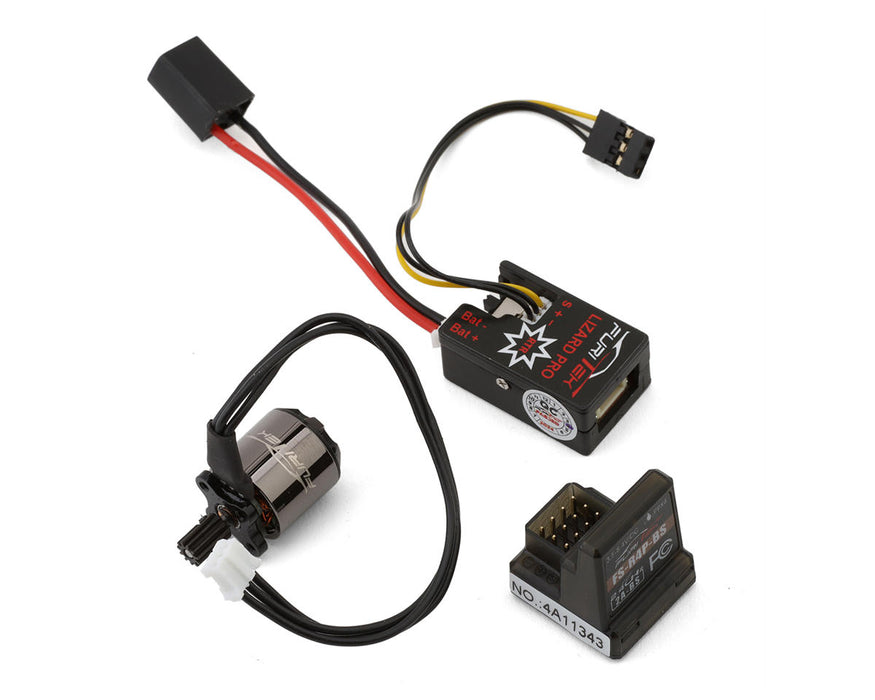 Furitek Starter 2S Brushless ESC Combo w/Venom 3450kv Motor & FlySky Reciever, Redcat Ascent-18 - FUR-2525