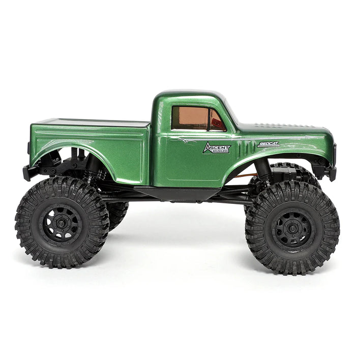 Redcat Ascent-18 Brushless 1/18 4WD RTR Rock Crawler (Forest Green) - RER39150