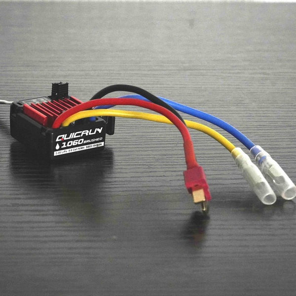 Hobbywing Quicrun 1060 Brushed ESC (2-3S) (1/10) - HWI30120203