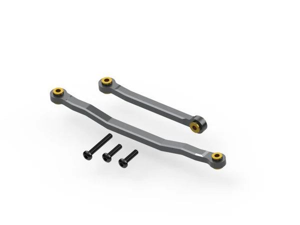 HPI Racing Aluminum Steering Link Set, Venture18 (Gunmetal) - 161157
