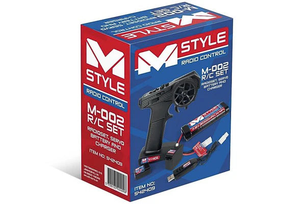MStyle R/C Set: Radio, Servo, Battery, & Charger - 542409
