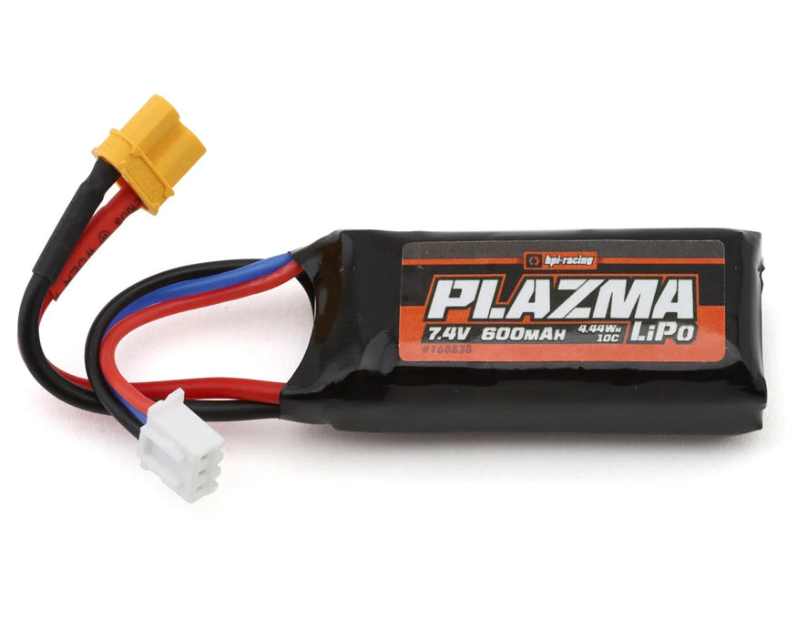 HPI Racing Plazma 2S 600mAh 7.4V 10C LiPo Battery - 160838
