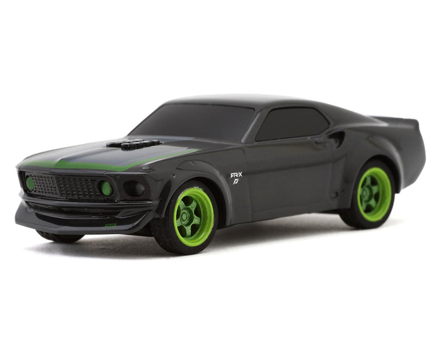 HPI Nano-TTR 1969 Ford Mustang 1/64 2WD Micro Touring Car (CAR ONLY) (Grey) - 160981