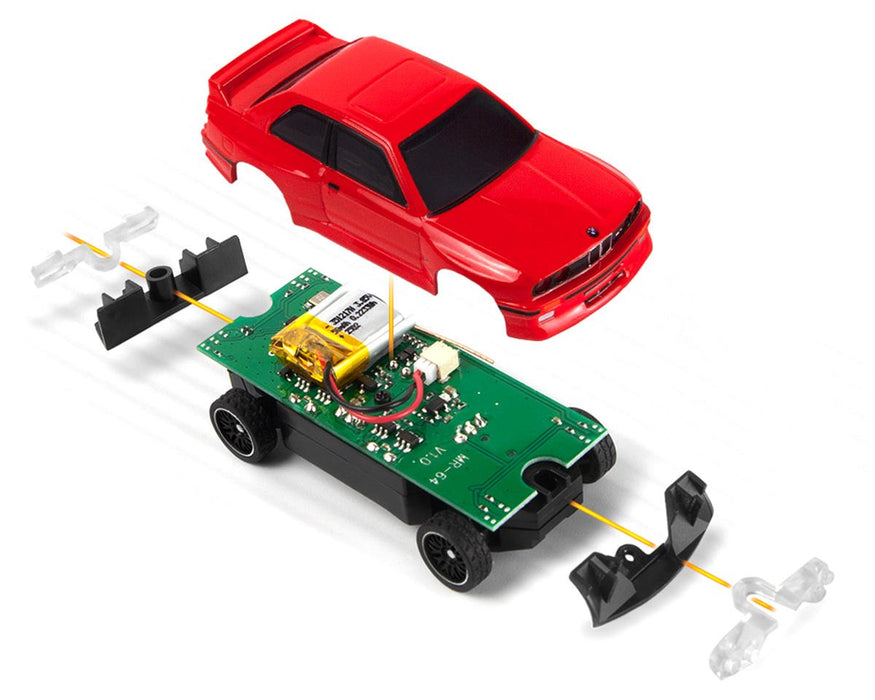 HPI Nano-TTR 1989 BMW M3 E30 Ravaglia RTR-X (Red) - HPI160990