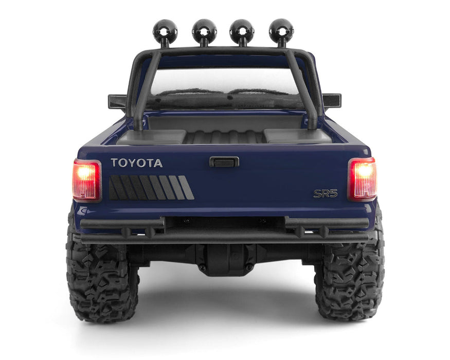 HPI Venture18 Flux 1985 Toyota Hilux 1/18 RTR Brushless Crawler (Blue) - 161254