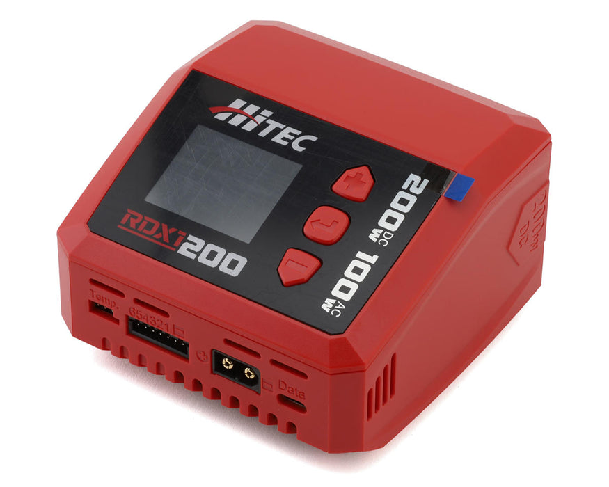Hitec RDX1 200 AC/DC Smart LiPo Charger - 44346