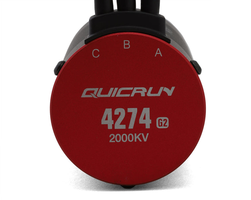 Hobbywing Quicrun 4274 G2 Brushless Motor (2000KV) - 30404700