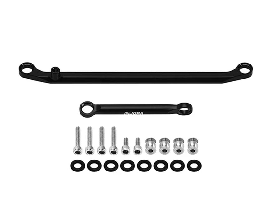 INJORA Brass Steering Link Set for Ascent-32 (Black) - ASC32-05BK