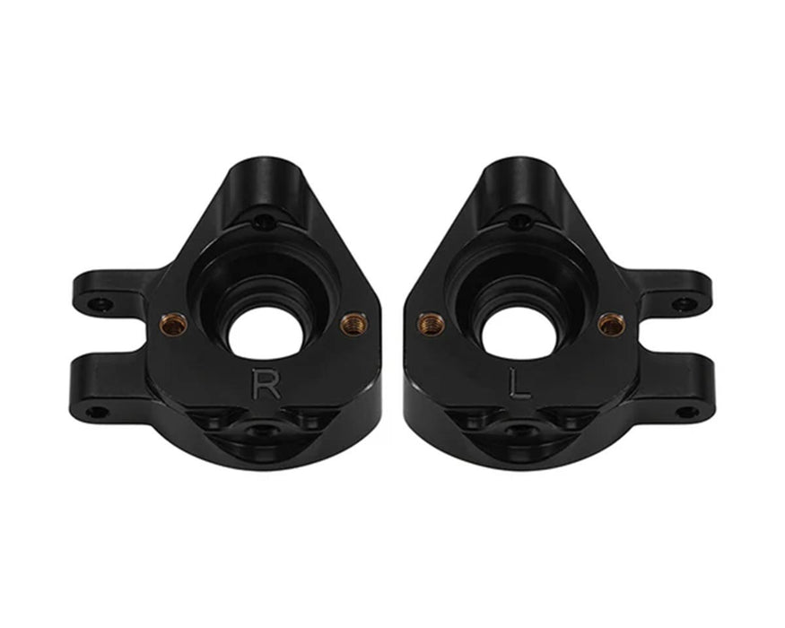 INJORA Brass Steering Knuckles for Ascent-32 (Black) - ASC32-06BK