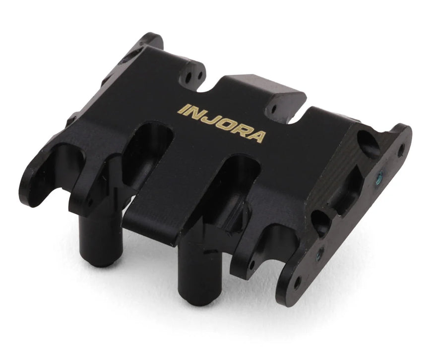 INJORA Brass Skid Plate for SCX30 (Black) - SCX30-06BB