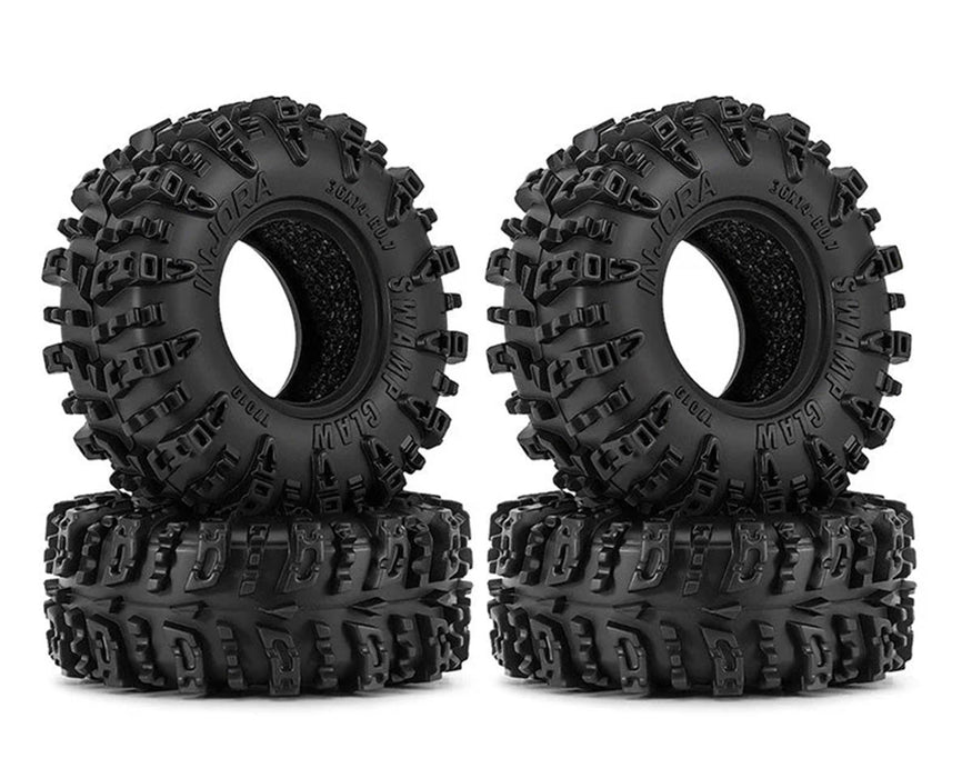 INJORA 0.7" Swamp Claw Tires w/Foams (36mm OD) (4) - T7019