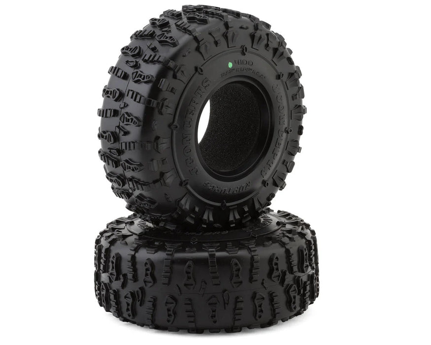 JConcepts Ruptures 2.2" 1/10 Crawler Tires (5.25") (Green) (2pcs) - 4100-02