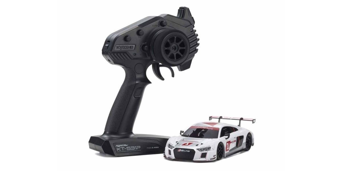 MINI-Z RWD Audi R8 LMS 2015 "White" Readyset RTR - KYO32344AS