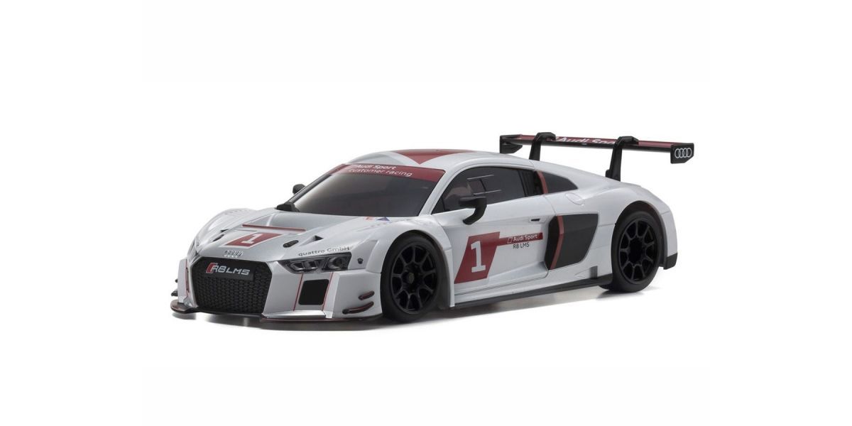 MINI-Z RWD Audi R8 LMS 2015 "White" Readyset RTR - KYO32344AS