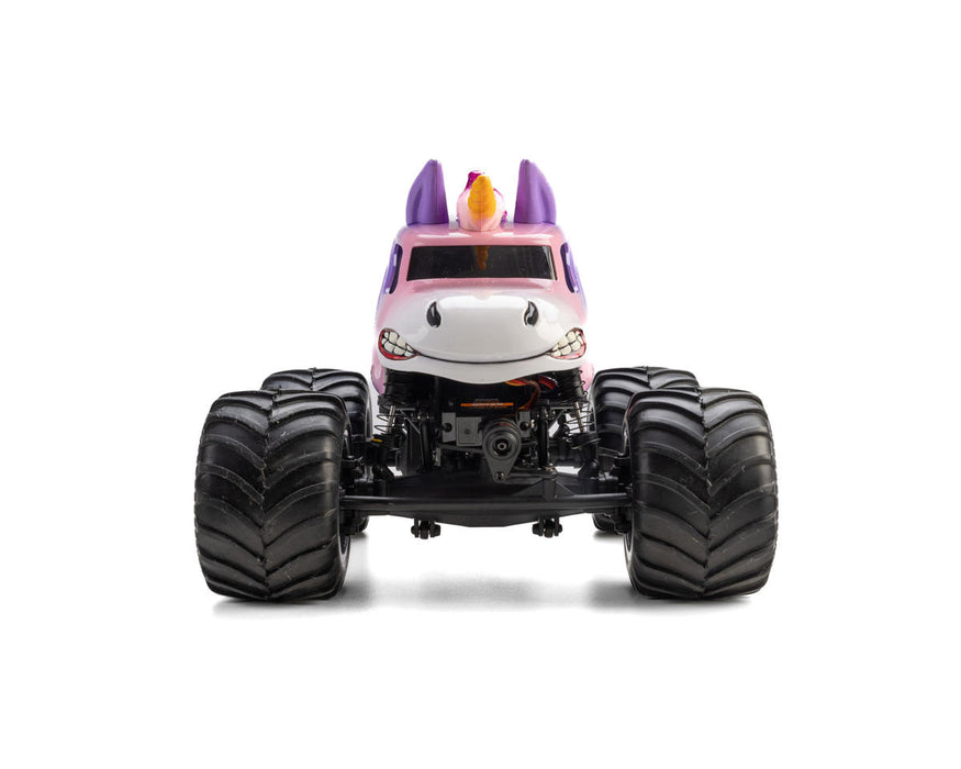 Losi 1/18 Mini LMT 4X4 Brushed Monster Truck RTR, Sparkle Smash - LOS01026T5