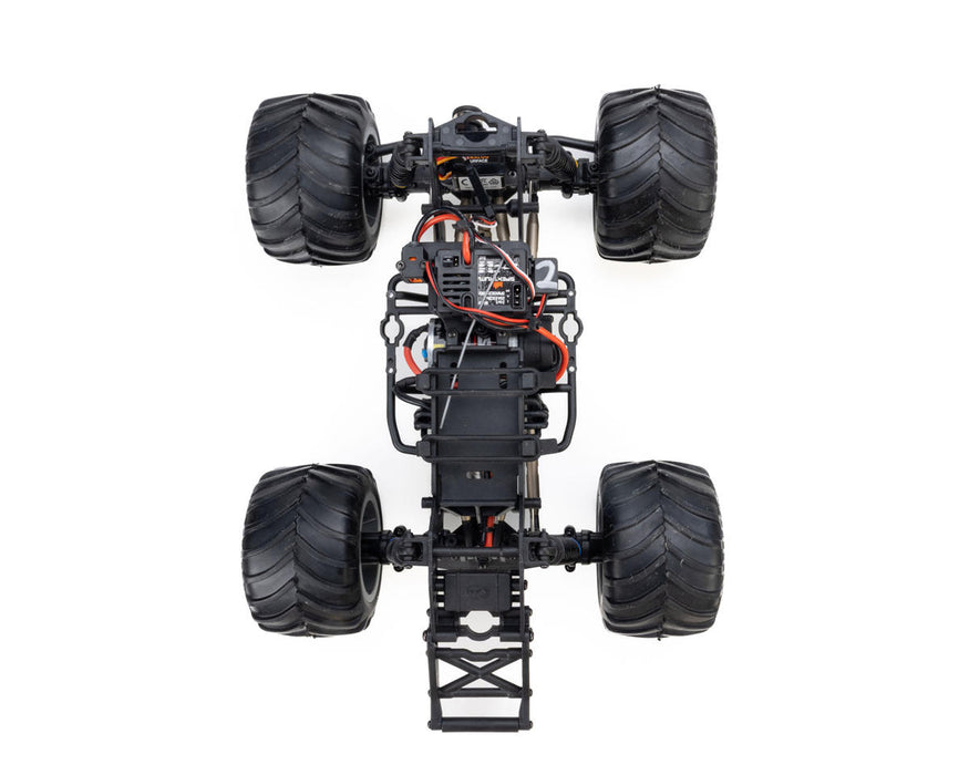 Losi 1/18 Mini LMT 4X4 Brushed Monster Truck RTR, Sparkle Smash - LOS01026T5