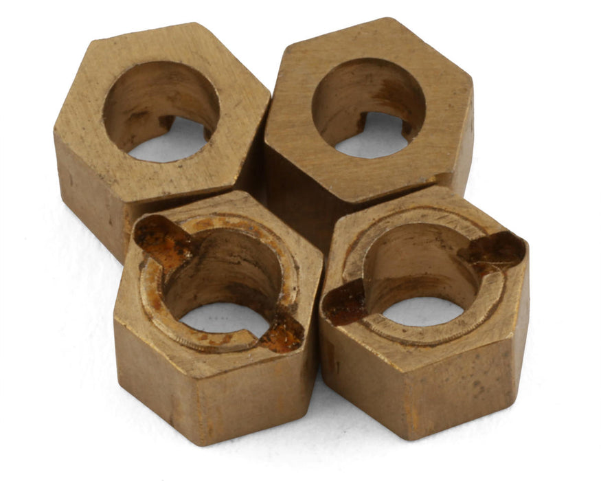 NEXX RACING 5mm Brass Wheel Hubs, FCX24 (4pcs) - NX-371-6