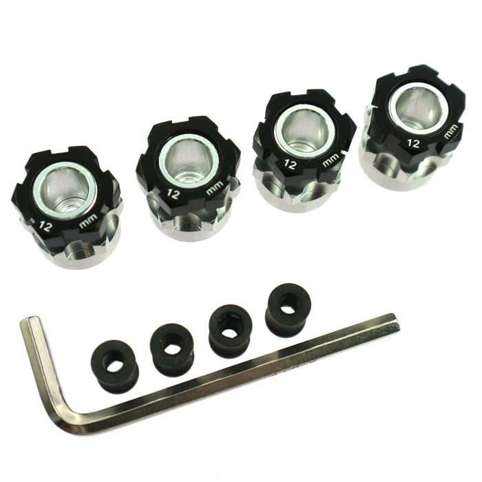 Hex Hub Adapters 12mm to 17mm w/ 10mm Offset - PHB5538