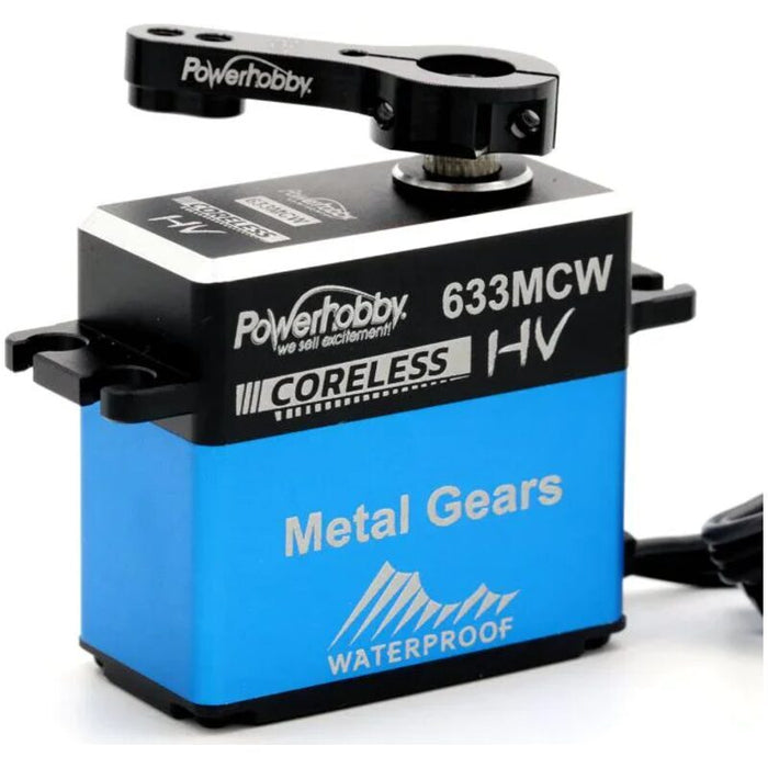 Power Hobby 633MCW High Voltage Coreless Steel Gear Servo PHBPH633MCW