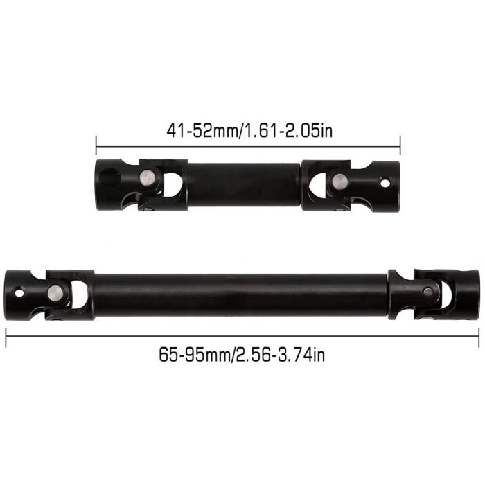 Hardened Steel Center Driveshaft, for Axial SCX24 Jeep / Galdiator - PHBPHSCX24744