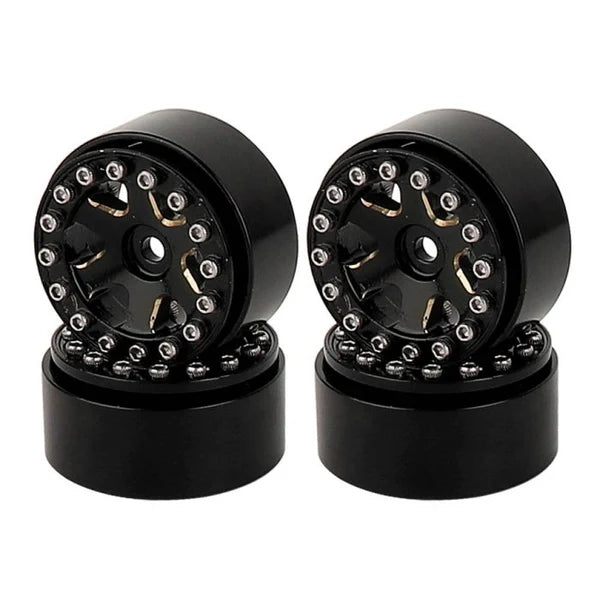 PowerHobby 1.0" Z2 Brass Beadlock Wheels (4) - PHB5569