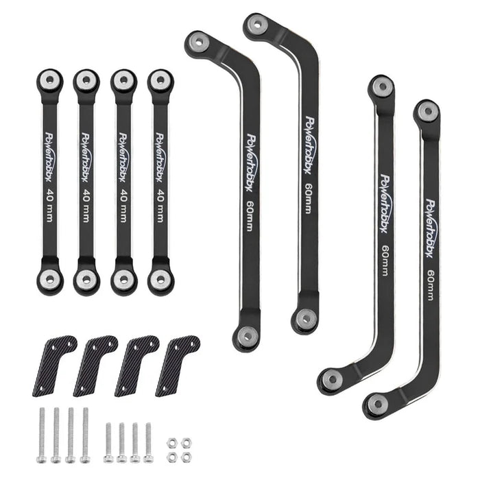 PowerHobby Aluminum High Clearance Links w/Shock Mount, AX-24 - PHB5772