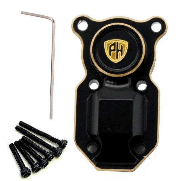 PowerHobby Brass Counterweight Axle Diff Cover for SCX24 (5g) - PHBSCX2483