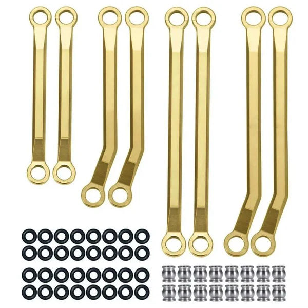 PowerHobby Brass High Clearance Links for TRX4-M - PHB5244