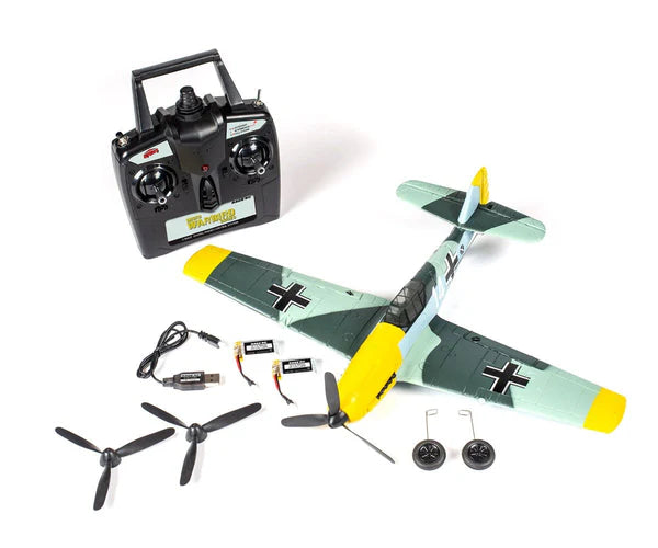 Rage RC Messerschmitt Bf 109 Micro RTF Airplane w/ PASS - RGRA1304V2