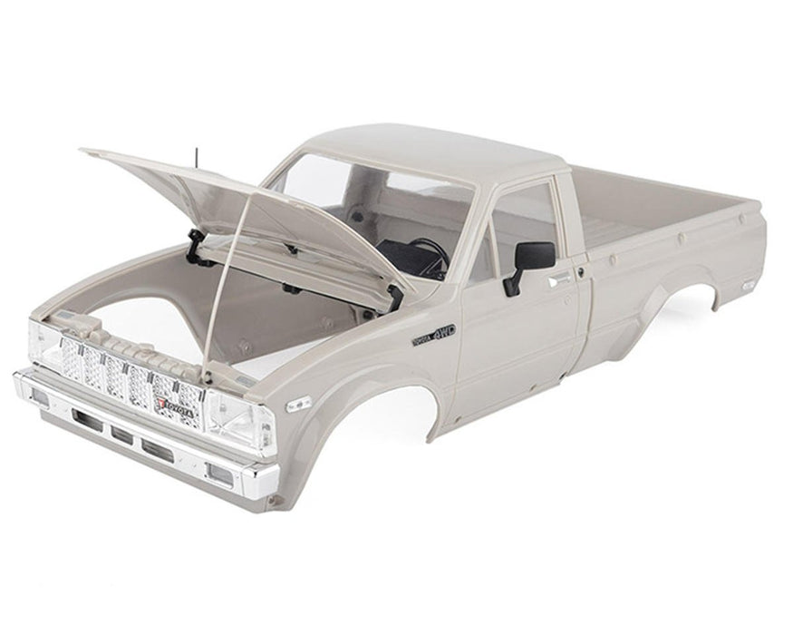 RC4WD Trail Finder 2 1/10 1982 Toyota Pickup Complete Hard Body Set (Primer Grey) - RC4ZB0257