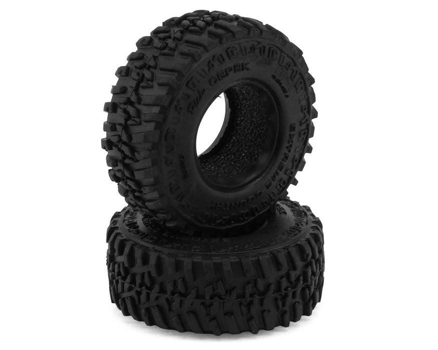 RC4WD Dick Cepek Extreme Country 0.7" Tires w/Foam Inserts (39mm OD) (2) - Z-T0096