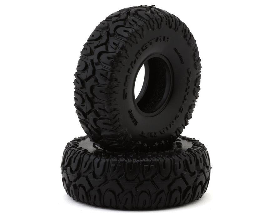 RC4WD Milestar Patagonia MT 1.0" Tires w/Foam Inserts (63mm OD) (2) - Z-T0109