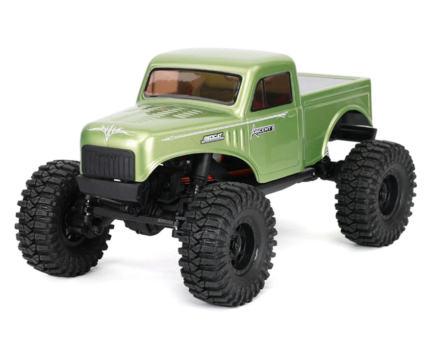 Redcat Ascent-18 High Steer 1/18 4WD Rock Crawler (Mint Green) - RER43483