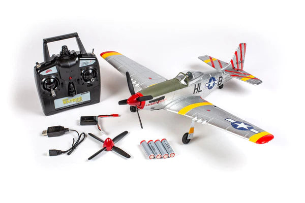 P-51D BL 500mm RTF Warbird with PASS System - RGRA1600