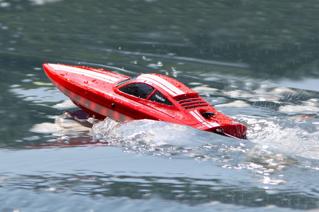 LightWave Electric Micro RTR Boat; RED - RGRB1133