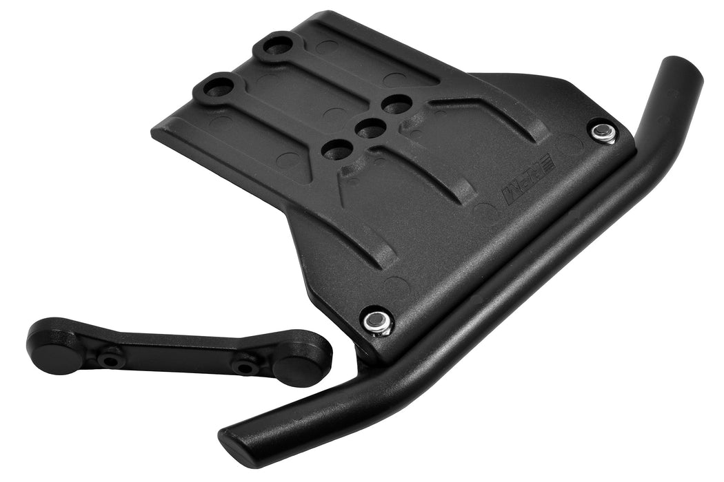 Front Bumper and Skid Plate, Black, for the Traxxas Sledge - RPM70982