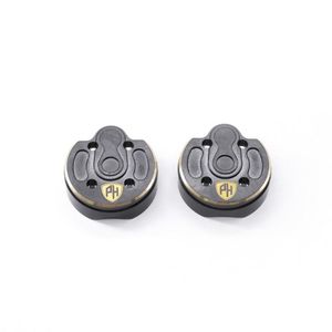 Power Hobby Outer Brass Portal Cover Front or Rear, for Axial Capra / SCX10 III, 85g - PHBSCX1011
