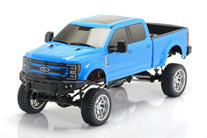 Ford F250 1/10 4WD KG1 Edition Lifted RTR Truck - Daytona Blue - CEG8992