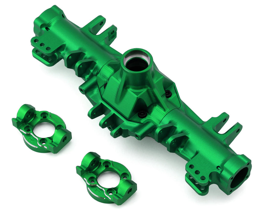 Treal Hobby Losi LMT Aluminum Front Axle Housing (Green) - TLHTLMT-94