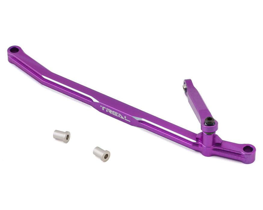 Treal Hobby Losi Mini LMT Aluminum Steering Links (Purple) - TLHTLMT18-24