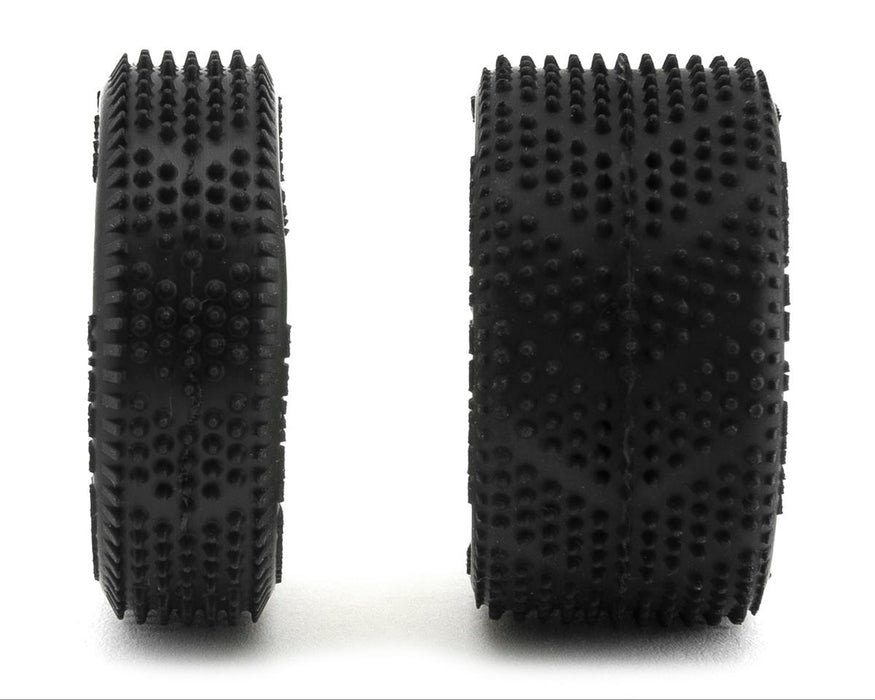 Upgrade RC Micro Spiker Carpet Tires for Micro-B (Front & Rear) (Yellow) - UPG-10011-Y