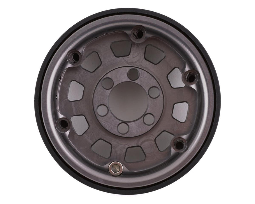 Vanquish KMC KM236 Tank 1.9" Beadlock Wheels (2) (Gray) - VPS07782