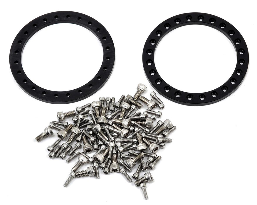 Vanquish KMC KM236 Tank 1.9" Beadlock Wheels (2) (Gray) - VPS07782